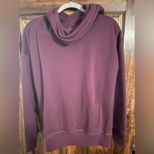 Zyia Oh So Soft Hoodie, Women’s Small. Plum.
